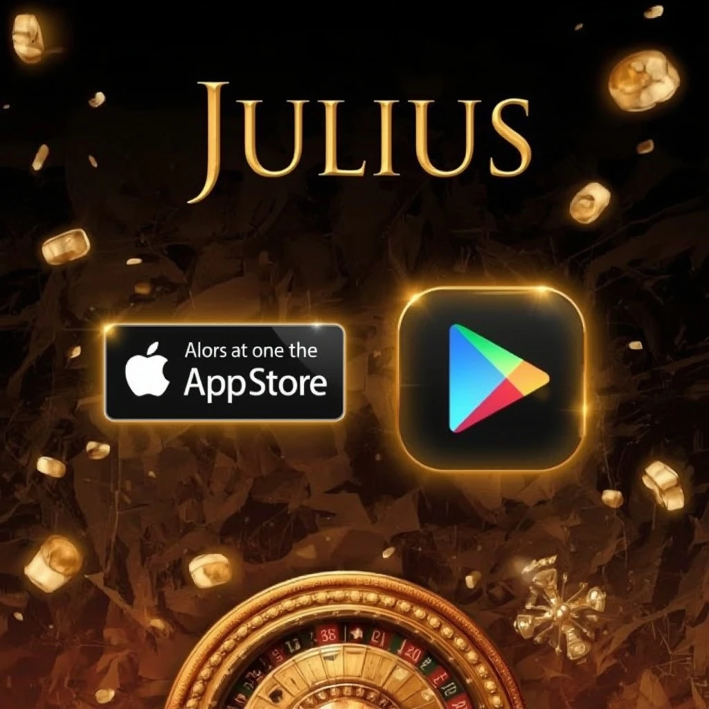 Application mobile du Julius casino